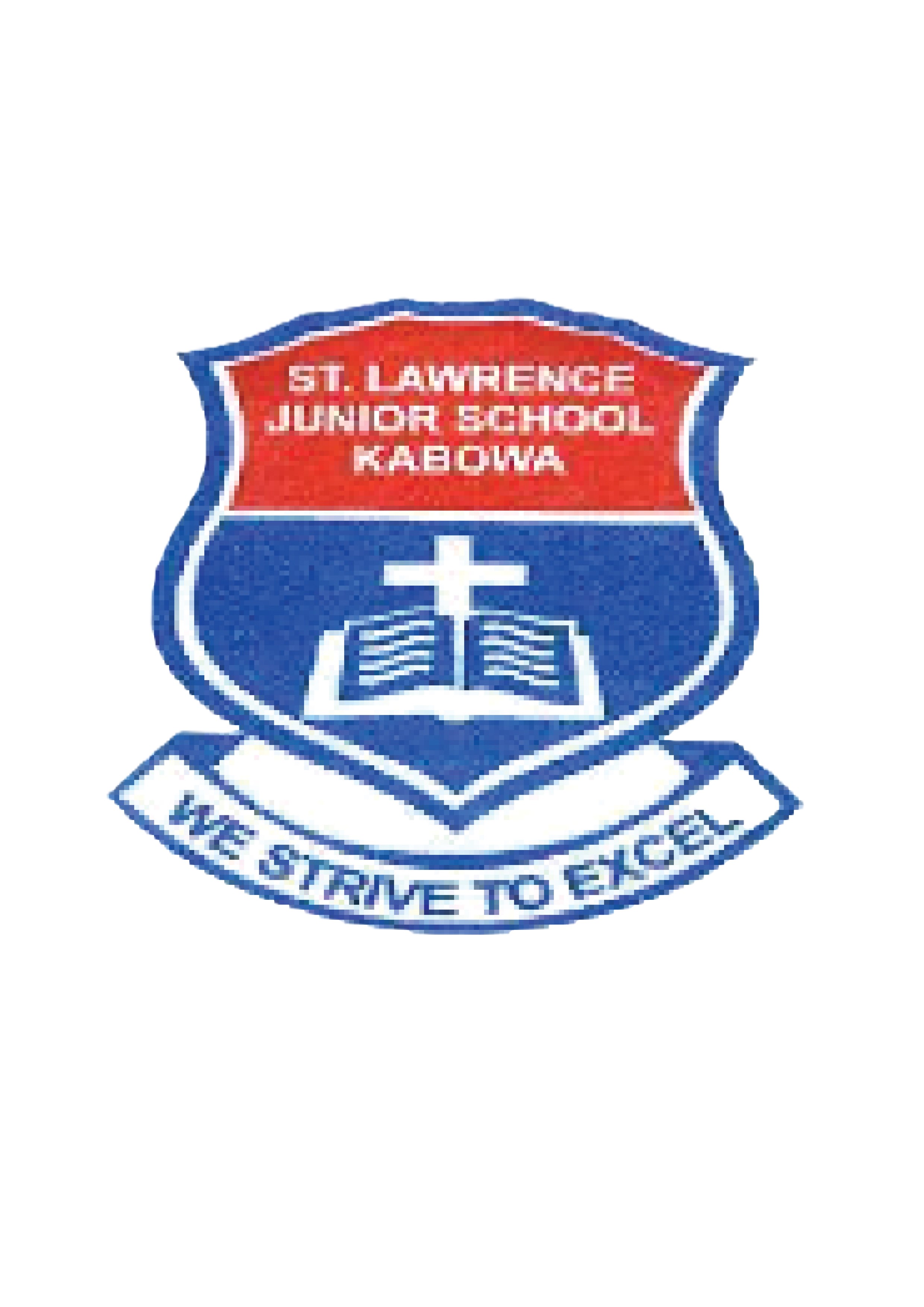 Official St. Lawrence Junior School Kabowa embroidered badge